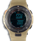 5.11 Field Ops Watch Coyote Brown w/ Rubber Strap (New Design) 59245