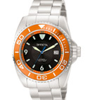Invicta Men's Automatic Pro Diver Stainless Steel Watch (Orange) 6056
