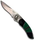 Lone Wolf Knives Paul Presto LTD Malachite Magic