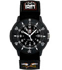 Luminox Navy Seal Dive Watch Black Synthetic Velcro Strap (Black) 3901