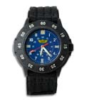 Uzi Protector Tritium Men's Watch Nylon Band (Blue) 004-N