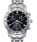 Wenger Swiss Military Mens Rallye Chronograph Watch (Black) 70806