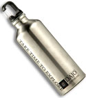 Dajo Adventure Gear Stainless Steel Water Bottle w/ Carabiner 25oz (750 ML)