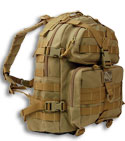 Maxpedition Condor II Khaki 2-Day Assault Backpack Hydration 0512K