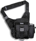 Maxpedition Jumbo S-Type Versipack Black Shoulder Sling Pack Bag 0413B