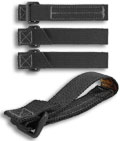 Maxpedition 3" TacTie� Black Attachment Strap System (Pack of 4) 9903B