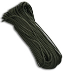 OD Green Nylon Braided 550 Cord Paracord (100')