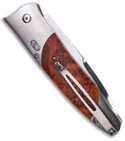 William Henry Amboyna Burl ZDP-189 Automatic Knife B30 TAZ-A