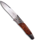 William Henry Amboyna Burl ZDP-189 Automatic Knife B30 TAZ-A