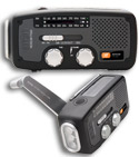 Eton Microlink Black FR160 Emergency Multi-Use Radio Cell Phone Charger & Light