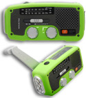 Eton Microlink Green FR160 Emergency Multi-Use Radio Cell Phone Charger & Light
