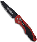 Harley Davidson 13960BK-RED Osborne Axis Lock Knife w/ G-10 (Black PLN)