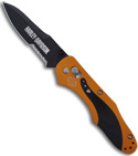 Harley Davidson 13960SBK-ORG Orange Osborne Axis Lock Knife w/ G-10 (Black SER)