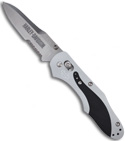 Harley Davidson 13960S-SLV Silver Osborne Axis Lock Knife w/ G-10 (Satin SER)