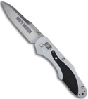 Harley Davidson 13960-SLV Silver Osborne Axis Lock Knife w/ G-10 (Satin PLN)