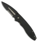 Harley Davidson 13710SBK Nitrous Spring Assist Knife w/ G-10 Scales (Black SER)