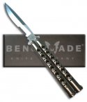 Benchmade 42 Titanium Balisong Knife (Serrated)