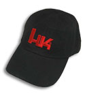 HK Heckler & Koch Black Hat Adjustable Strap w/ Logo