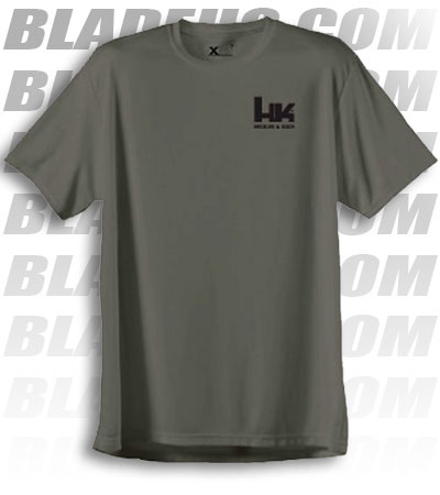 HK Heckler & Koch Olive Drab Green Dri-Fit Short Sleeve T-Shirt
