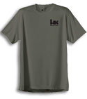HK Heckler & Koch Olive Drab Green Dri-Fit Short Sleeve T-Shirt