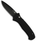 Al Mar Sere Automatic Knife (Black / Black PLN) AM-AS2B