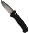 Al Mar Sere Automatic Knife (Black / Satin PLN) AM-AS2