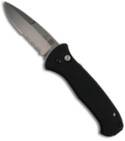 Al Mar Sere Automatic Knife (Black / Satin SER) AM-AS4