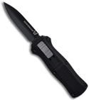 Benchmade Mini Infidel OTF Knife Automatic (3.10" Black Plain) 3350BK