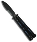 Benchmade 32 Morpho Balisong Knife (Black SER)