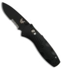 Benchmade 585SBK Mini Barrage Spring Assist Axis Lock (Black / SER)