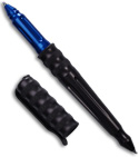 Grey/Blue Aluminum Benchmade Pen Defense Tool w/ Carbide Tip 1101-1 (Blue Ink)