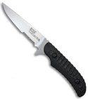 Bone Collector Caping Fixed Blade G10 Skinning Knife (Stonewashed SER) 15000S-1