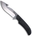 Bone Collector Mini Fixed Blade G10 Knife w/ Gut Hook (Satin PLN) 15010-1