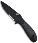 Benchmade Fixed Blade Black Griptilian w/ D2 Tool Steel (Black SER) 151SBKD2-500