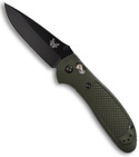 Benchmade Griptilian Manual Axis Lock Knife (Black PLN) 551BKOD