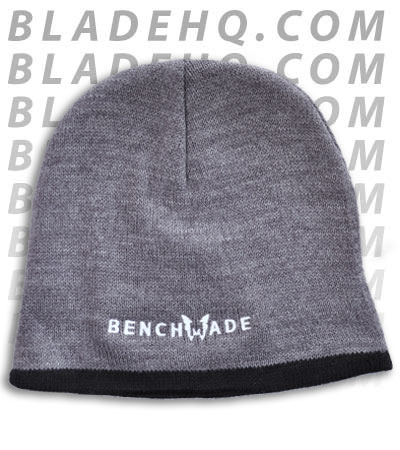 Benchmade Dark Grey Beanie Hat w/ Logo