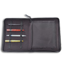 Benchmade Pen Storage Case Brag Bag w/ Zipper Fits 20 Pens