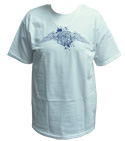 Benchmade "Eagle Wings" White Short Sleeve T-Shirt