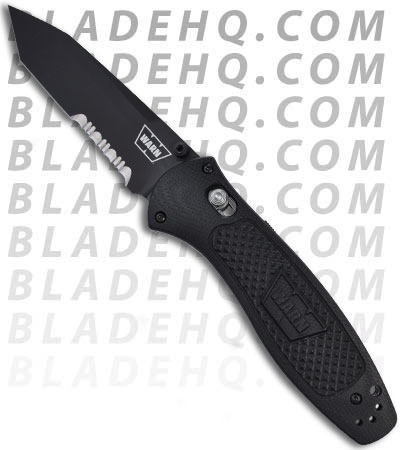 Benchmade Warn 583SBK-1 Barrage Knife Spring Assist Axis Lock Tanto (Black SER)