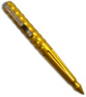 Gold Aluminum Benchmade Pen & Tactical Defense Tool w/ Blue Ink 1100-9