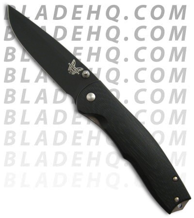 Benchmade 890BK Torrent Spring Assist Knife (Black / PLN)