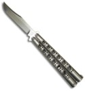Benchmade 43 Titanium Balisong Knife (Bowie PLN)