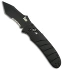 H&K Automatic Axis Lock Tanto Knife (Black SER) 14455SBT