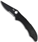 H&K Pika II 2 Manual Clip Point Folding Knife (Black SER) 14402SBK