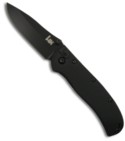 H&K Benchmade Mini Ascender Manual Knife (Black Drop PLN) 14302BT