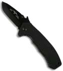 Emerson Snubby Manual Knife (Black / PLN) CQC-14 BT