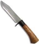 Kanetsune Seki Japan YOROI Magnolia Handle Damascus Knife KB-128