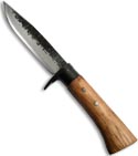Kanetsune Seki Japan AKATSUKI Oak Handle White Steel Knife KB-213
