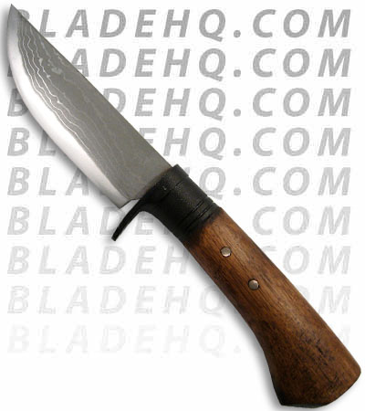 Kanetsune Knives Sazanami Knife Oak Handle Damascus Knife KB-214