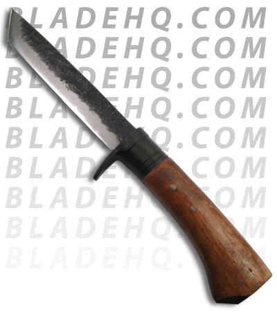 Kanetsune Knives Kage Knife Oak Handle Damascus Tanto Knife KB-215